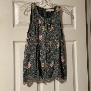 Loft sleeveless top